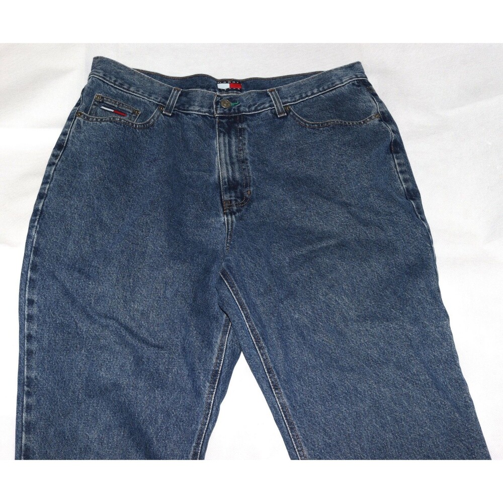 Vtg Tommy Hilfiger Jeans JYD-JYD DITTO 36x30‎ Freedom Jean USA Made Y2K 08/2002 - Picture 2 of 16